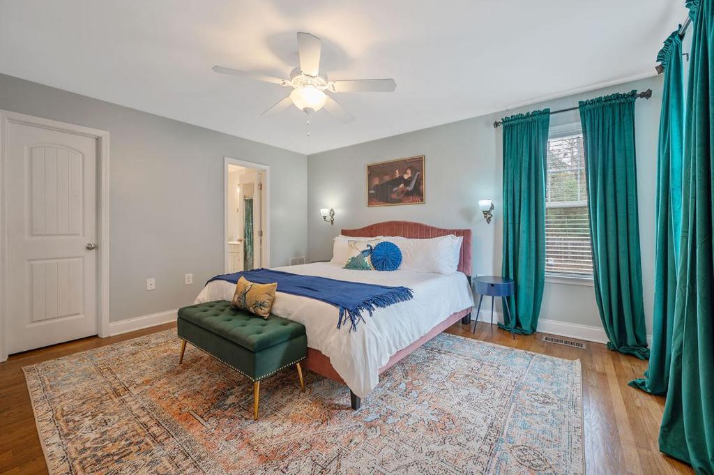 New Victorian Theme, 3Br, Lrg Backyard Close To Pnc Arena, Downtown, And Rdu Airport Raleigh Luaran gambar