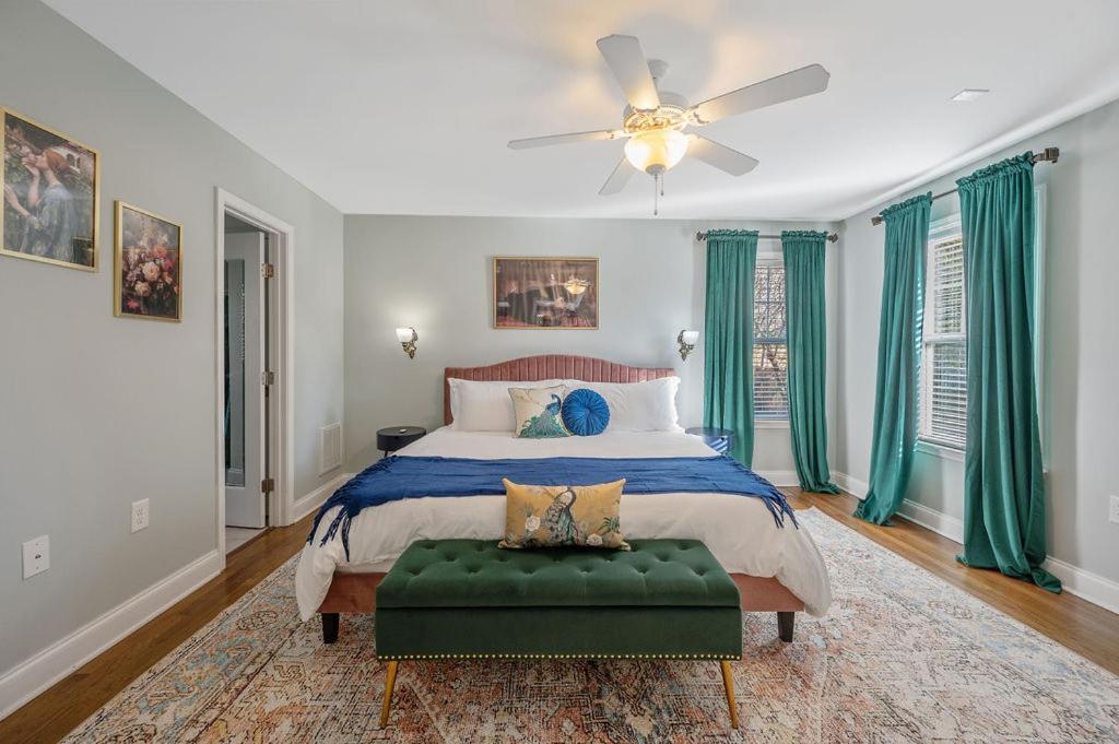 New Victorian Theme, 3Br, Lrg Backyard Close To Pnc Arena, Downtown, And Rdu Airport Raleigh Luaran gambar