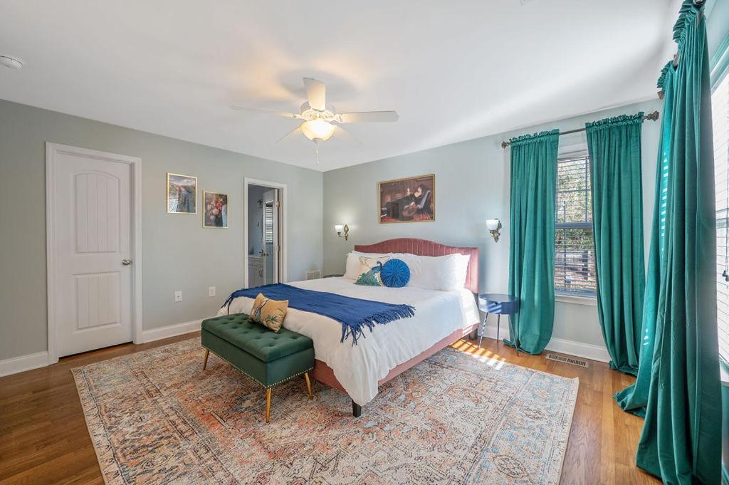 New Victorian Theme, 3Br, Lrg Backyard Close To Pnc Arena, Downtown, And Rdu Airport Raleigh Luaran gambar
