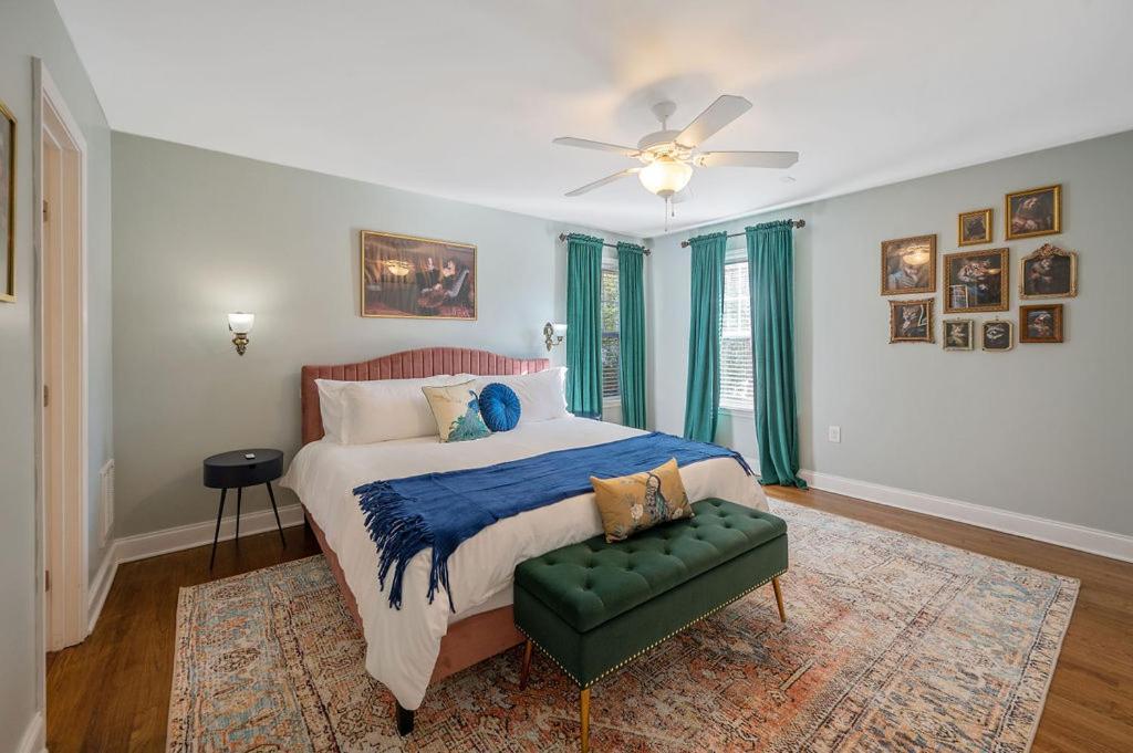 New Victorian Theme, 3Br, Lrg Backyard Close To Pnc Arena, Downtown, And Rdu Airport Raleigh Luaran gambar